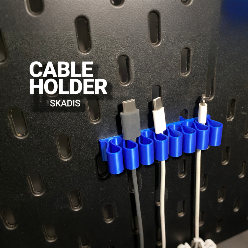 Desk Cable Clip - Cable Organizer Clip Pegboard Wall Mount