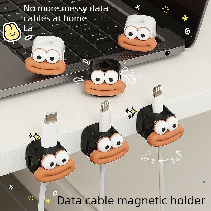 Desk Cable Clip - 1/5/10pcs Magnetic Cable Clips Desk Cable