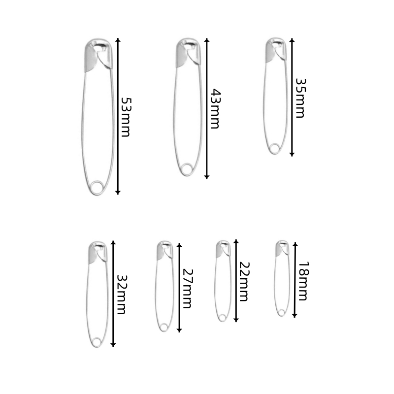 100Pcs/lot Stainless Steel Saf - Unique Tech Accessories ulasan dan harga