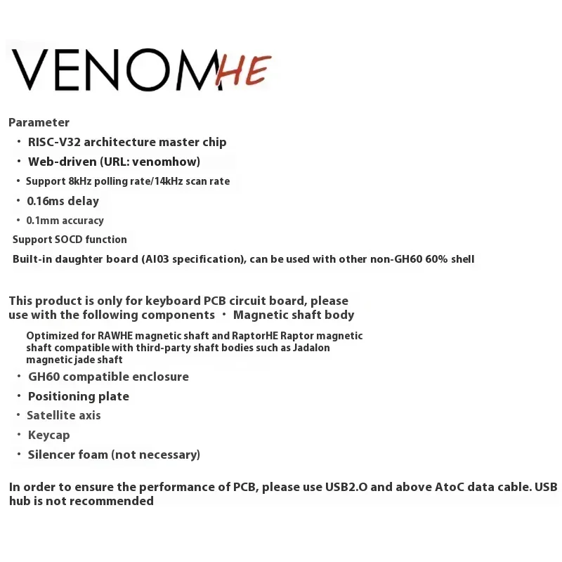 Geonworks Venom60 HE Venom65 H - Tech Gaming Accessories ulasan dan harga