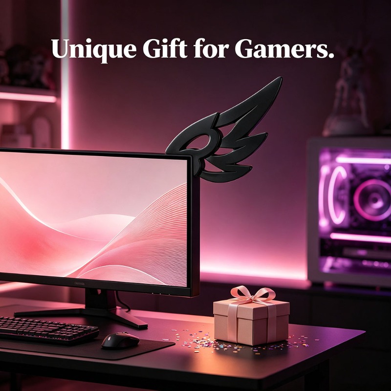 Kawaii 3D Wing Decor for Compu - Tech Table Accessories ulasan dan harga