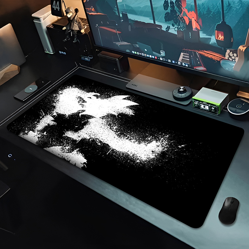 DBZ Black Anime Mouse Pad Drag - Tech Gaming Accessories ulasan dan harga