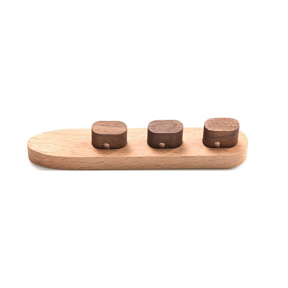Wooden Cable Organizer Adhesiv - Desk Cable Clip ulasan dan harga