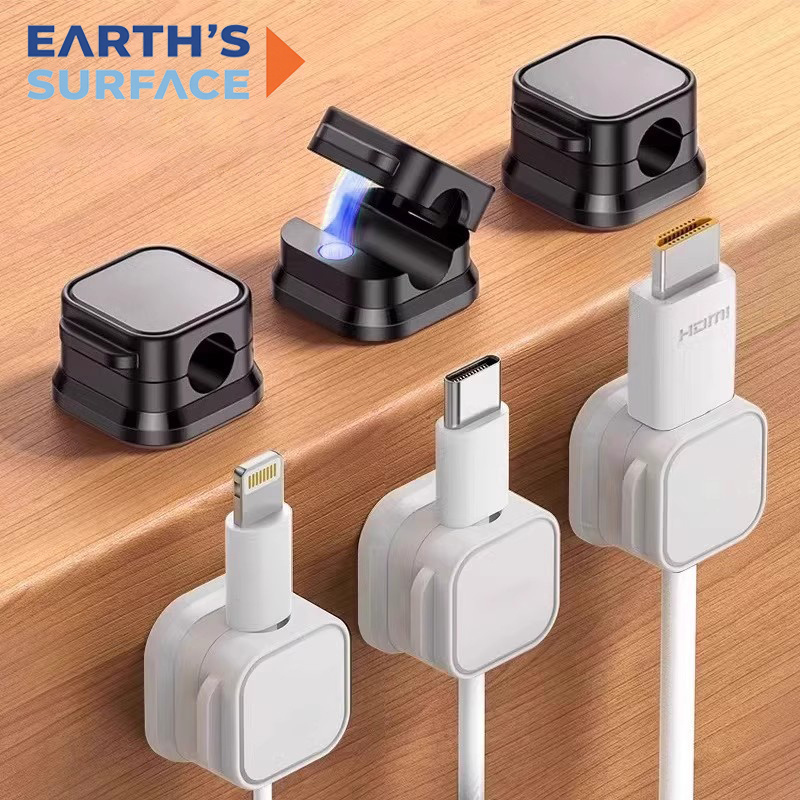 Magnetic Cable Clip Winder Hol - Desk Cable Clip ulasan dan harga