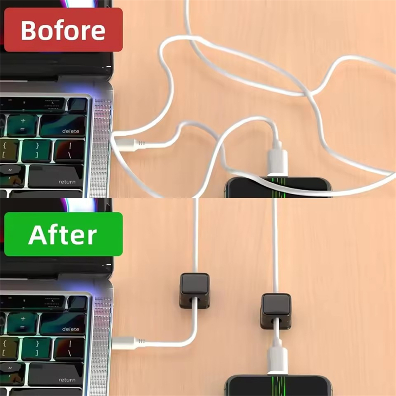 Magnetic Cable Clip Winder Hol - Desk Cable Clip ulasan dan harga
