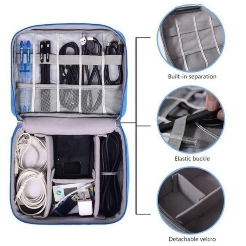 Electronics Organizer Travel C - Tech Accessories Travel ulasan dan harga