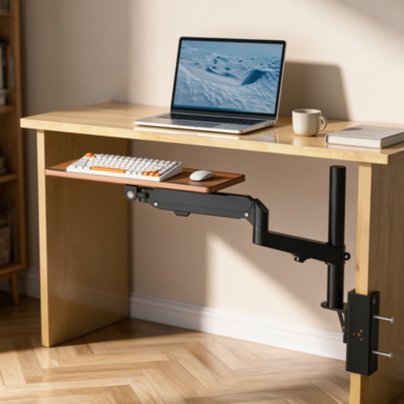 Save Space Under Desk Keyboard - Tech Table Accessories ulasan dan harga