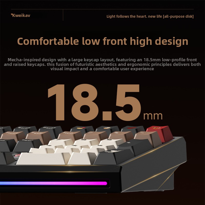 WEIKAV NUT108 Mechanical Keybo - Tech Gaming Accessories ulasan dan harga
