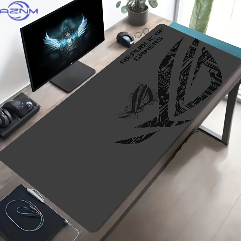 1pc Large Gaming Mouse Pad ROG - Tech Table Accessories ulasan dan harga
