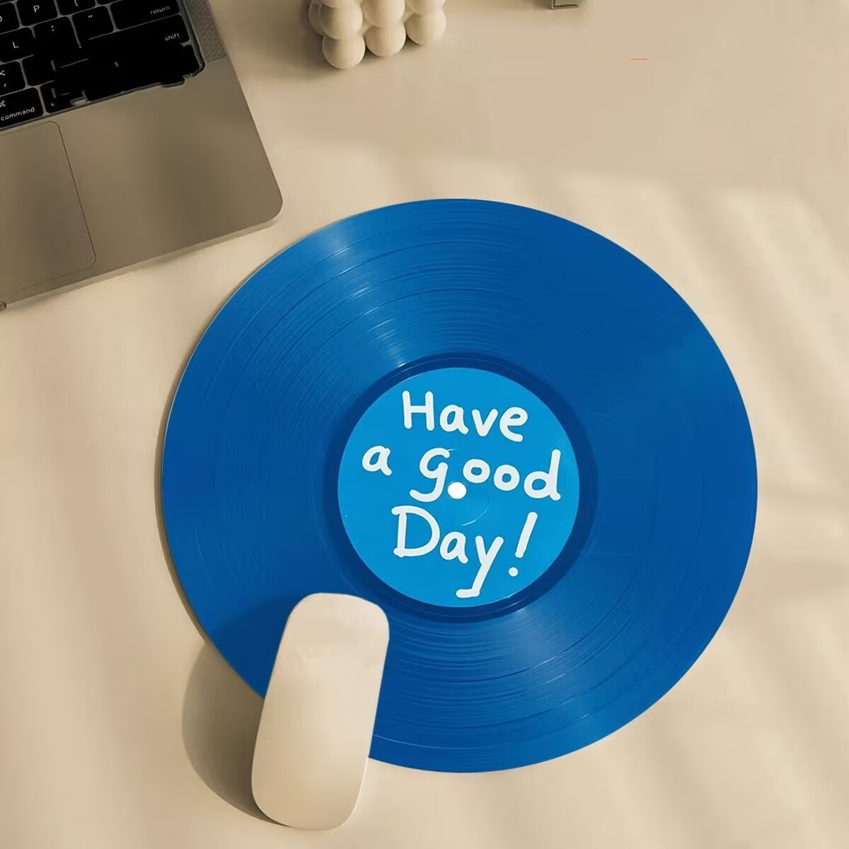Non-Slip Round Mousepad Vintag - Tech Table Accessories ulasan dan harga