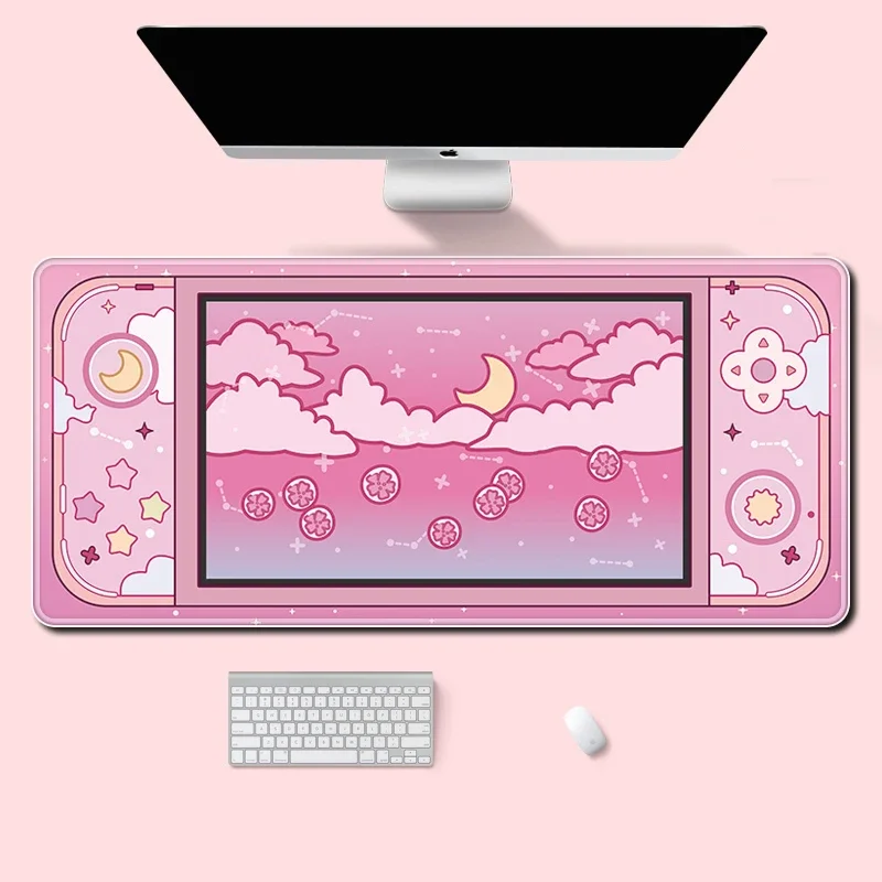 Moon and Stars Large Desk Mat  - Tech Table Accessories ulasan dan harga