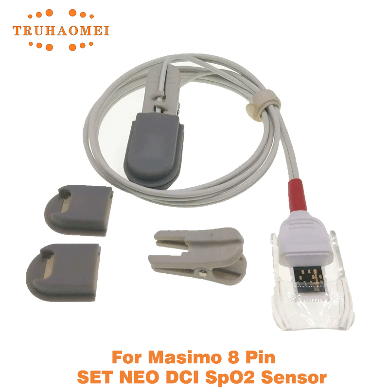 Reusable SpO2 Sensor 8 Pin Red - Top Tech Accessories ulasan dan harga