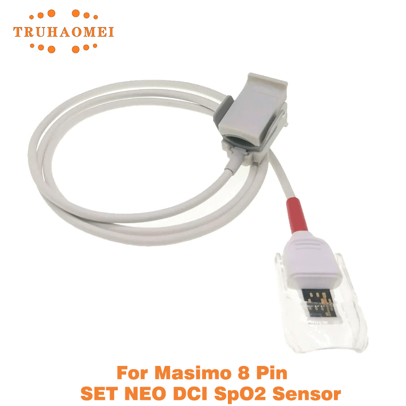 Reusable SpO2 Sensor 8 Pin Red - Top Tech Accessories ulasan dan harga