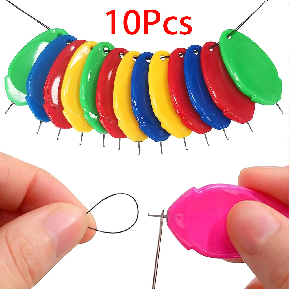 10Pcs Easy Automatic Needle Th - Unique Tech Accessories ulasan dan harga