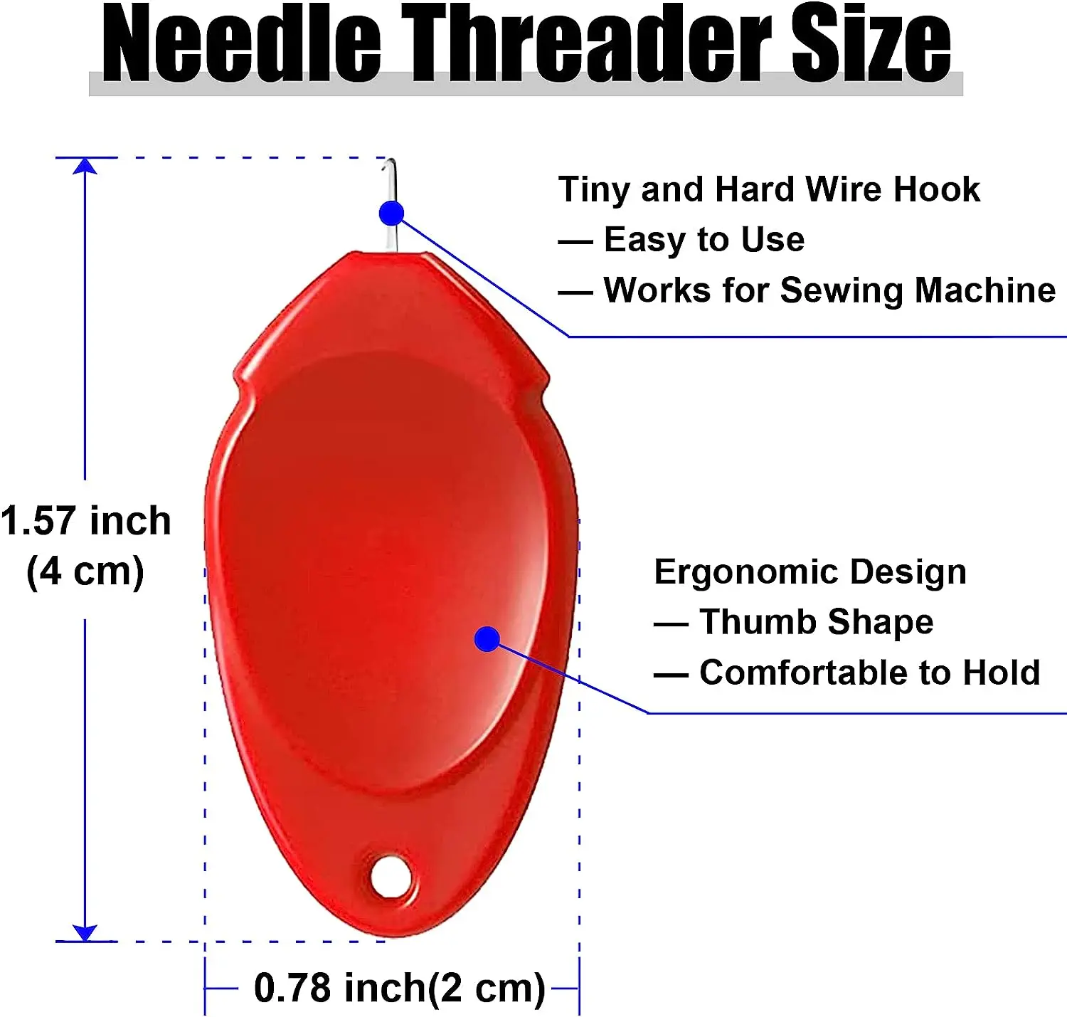 10Pcs Easy Automatic Needle Th - Unique Tech Accessories ulasan dan harga