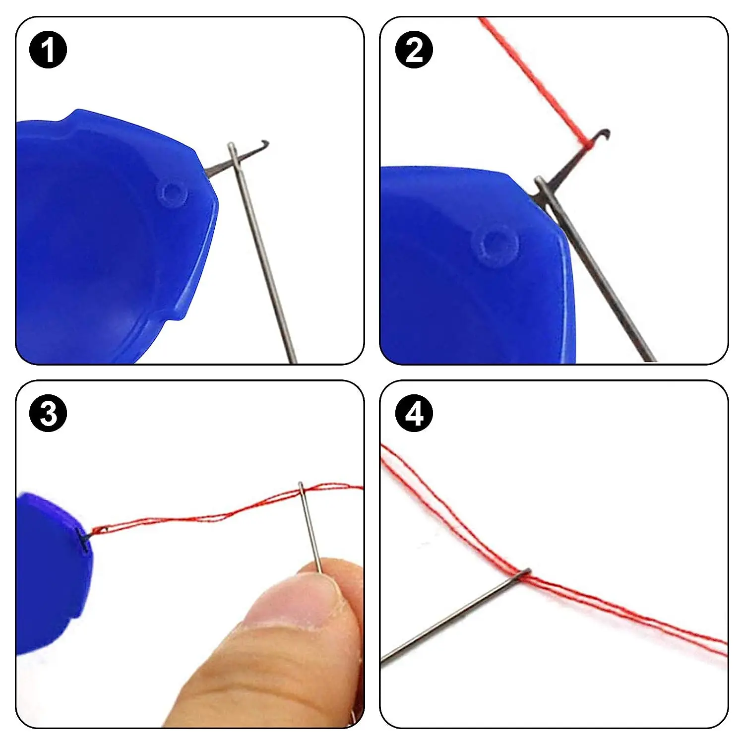 10Pcs Easy Automatic Needle Th - Unique Tech Accessories ulasan dan harga