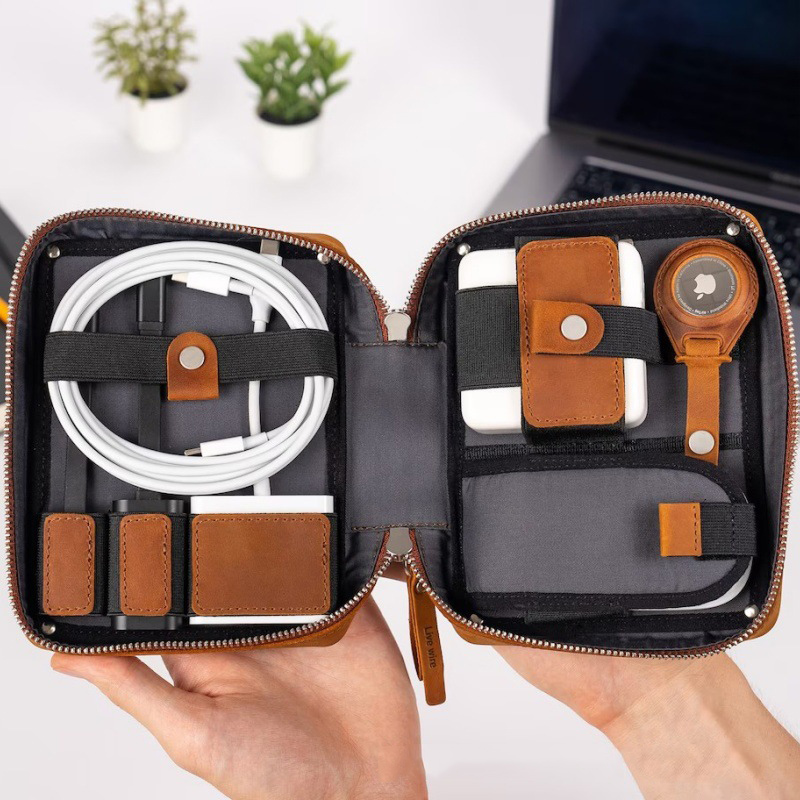 Portable Electronics Organizer - Tech Accessories Travel Organizer Pouch ulasan dan harga