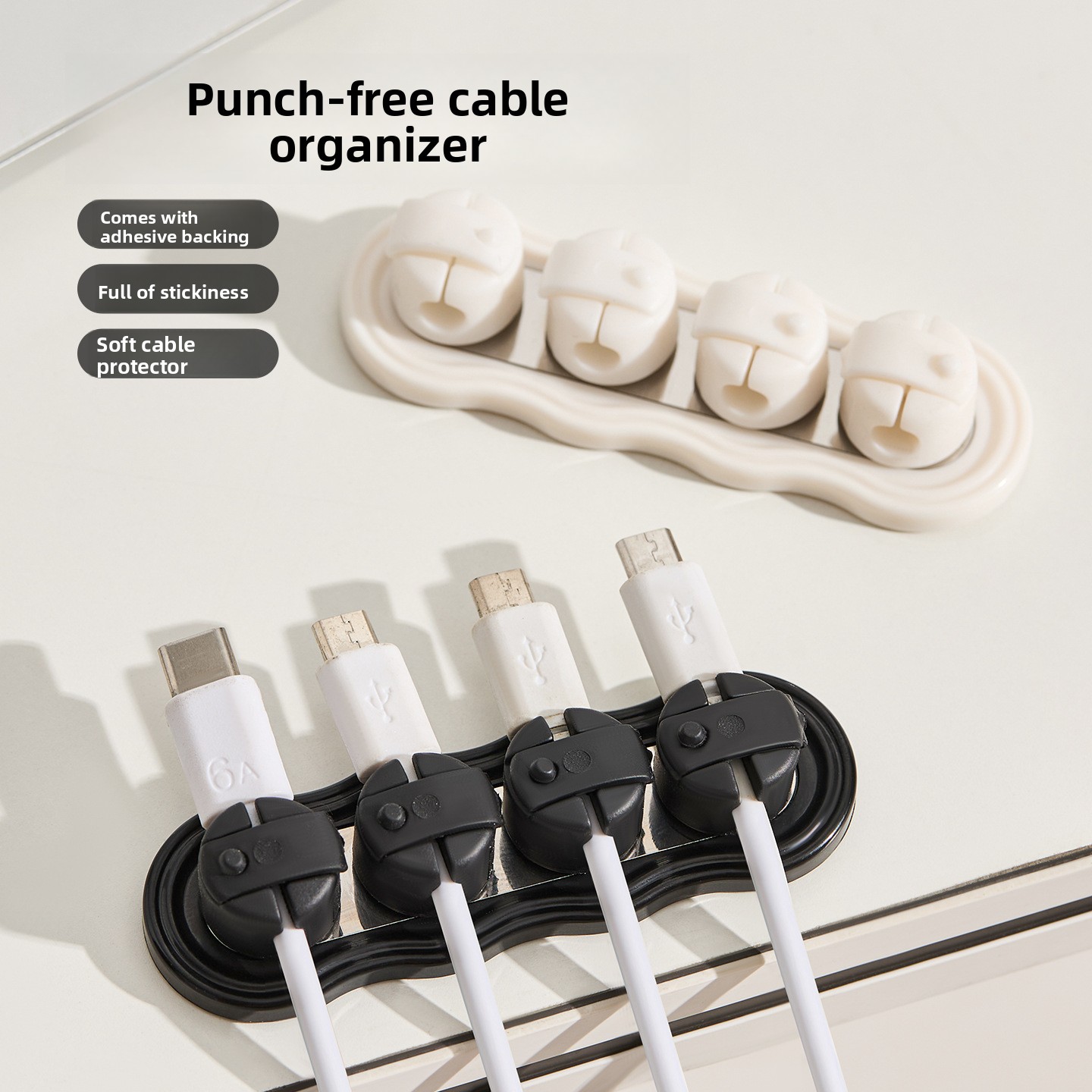 Magnetic Self-adhesive Cable O - Desk Cable Clip ulasan dan harga
