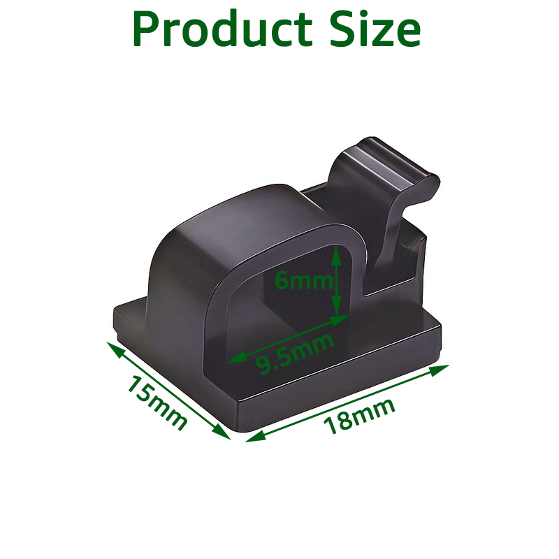 20 PCS Adhesive Cable Wire Cli - Desk Cable Clip ulasan dan harga