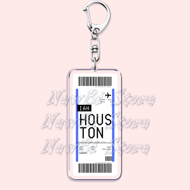 Plane Ticket Boarding Pass Key - Tech Accessories Travel ulasan dan harga