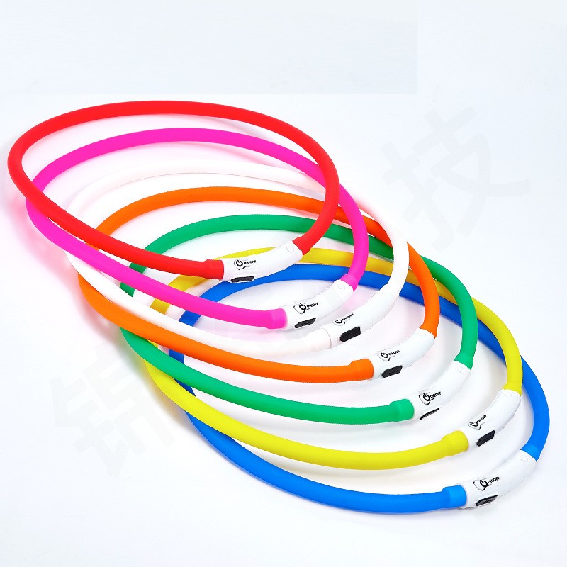 Silicone LED Dog Collar Rechar - Tech Dog Accessories ulasan dan harga