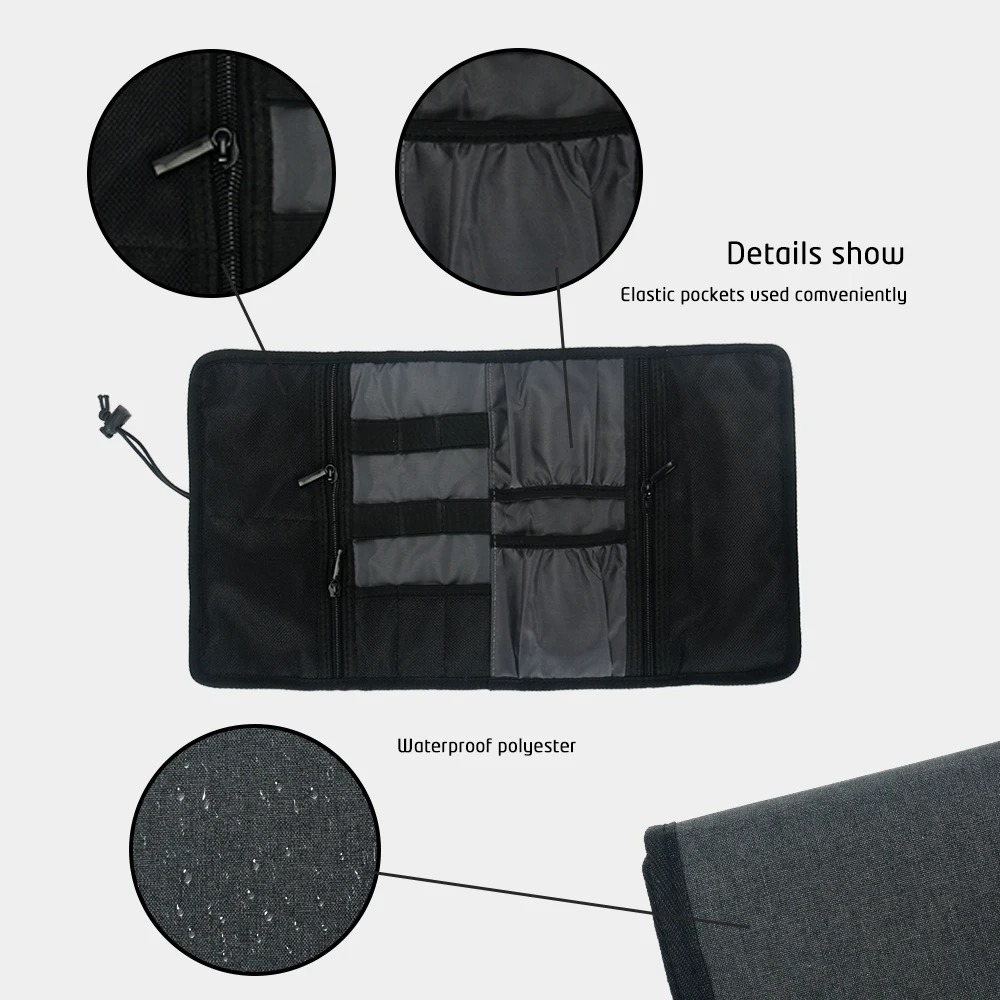 Electronic Organizer Cord Pouc - Tech Accessories Travel Organizer Pouch ulasan dan harga