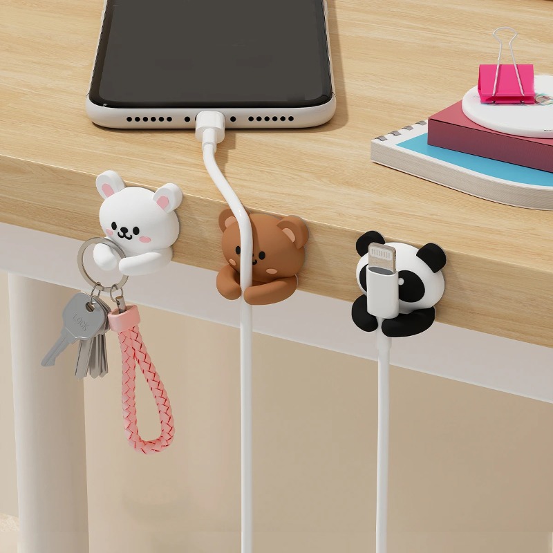 WORTHBUY Cute Desktop Cable Or - Desk Cable Clip ulasan dan harga