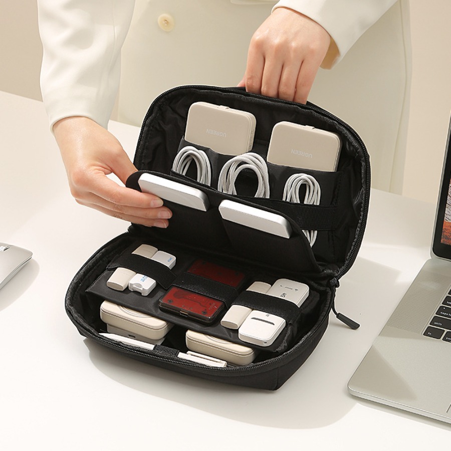 Portable Travel Cord Organizer - Tech Accessories Travel Organizer Pouch ulasan dan harga