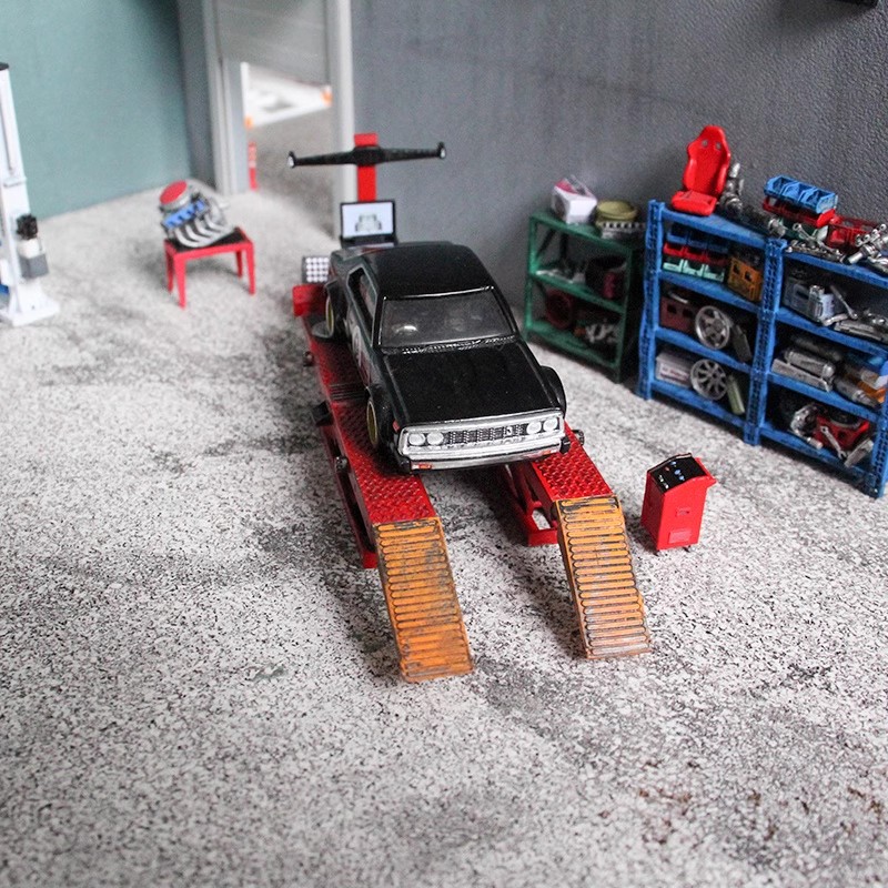 1:64 Garage Scene Accessory A  - Tech Table Accessories ulasan dan harga